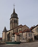 Extérieur de l'église Saint-Brice/