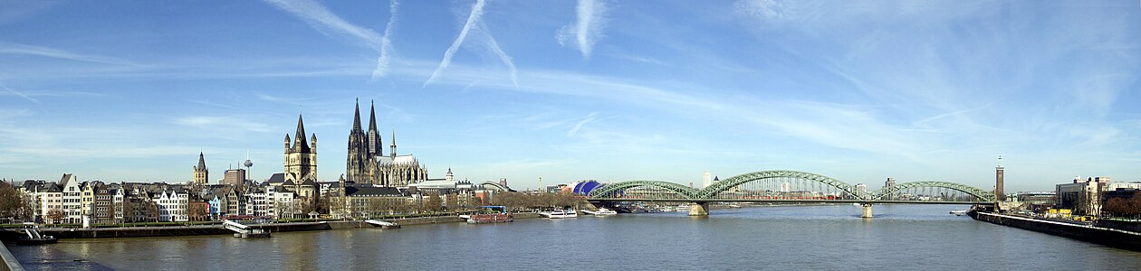 The Rhine at Cologne