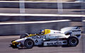 Keke Rosberg at the 1984 United States GP (FW09)