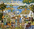 Maurice Prendergast: New England Harbor um 1919–1923