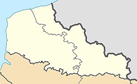 Drincham trên bản đồ Nord-Pas-de-Calais
