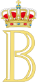 Monograma del rey Balduino de Bélgica