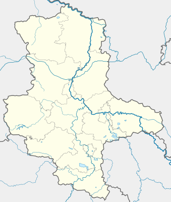 Location map Germany Saxony-Anhalt