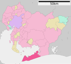 Location of Tahara