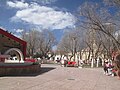 Plaza central de la ciudad boliviana
