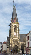 Église Saint-Leu d'Amiens (XVe siècle)  Classé MH (1906) .