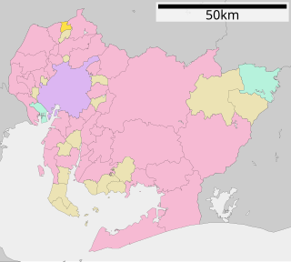 扶桑町位置図