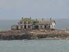 Abandoned lighthouse-keeper building, Año Nuevo Island