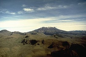 Vue du volcan.