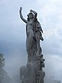 Der Undinebrunnen im Kurpark in Baden bei Wien