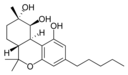 Chemical structure of cannabiripsol.