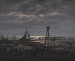 Marshy beach 1832