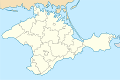Eski Dürbe is located in Crimea