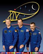 Crew of the first part of ISS Expedition 14