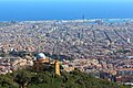 Fabra Observatory on the hill above the metropolis