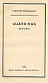 Allerdings, 1928 (complete scan)