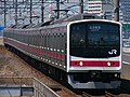 A Keiyo Line 205-0 series EMU, April 2004
