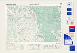 Mapa Topográfico del año 2000