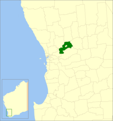 Contea di Northam – Mappa