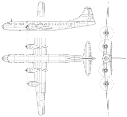A Tu–70-es háromnézeti rajza