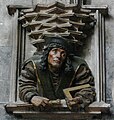 Wspornik z popiersiem Antona Pilgrama w katedrze wiedeńskiej