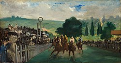 1866 The Races at Longchamp