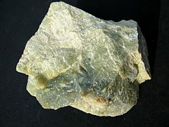 Bowenite da Asbestos Mine, Thurman Township, Warren County (New York).