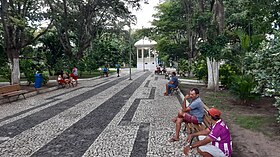 Praça Fausto Cardoso (Fausto Cardoso Plaza) in the centre of the city