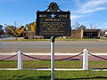 Blue Star Memorial marker