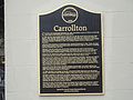 Carrollton Plaque