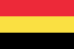 Turn this sideways and you get the current Belgian flag!