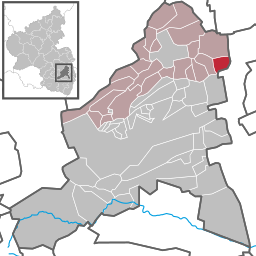 Läget för Gerolsheim i Landkreis Bad Dürkheim