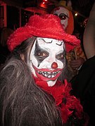 Hallween Tumble 2012 Scary Clown Face.JPG