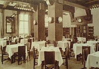 Hotel Alpenhof Pertisau, Speisesaal, historisches Foto