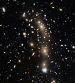 Galaxy cluster MACS J0416.1–2403 is one of six being studied by the Hubble Frontier Fields programme.[13]