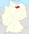 Localização de Ludwigslust-Parchim na Alemanha