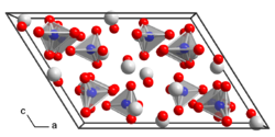 Kristallstruktur von Lutetiumoxyorthosilicat