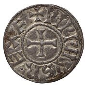 Monnaie. Denier, Toulouse, Pépin II d'Aquitaine - btv1b10413536x (1 of 2).jpg