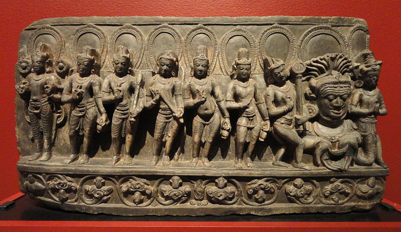 Бихар, Һиндстаннан, X гасыр Наваграха сыны, хәзерге вакытта Сан Диего Сәнгать Музеенда.