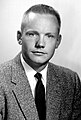 Portrait of Armstrong while a test pilot at the NACA High-Speed Flight Station at Edwards Air Force Base, California