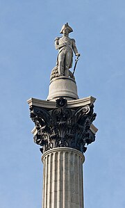 Colonne Nelson, Londres.