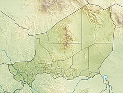 Aïr og Ténéré naturreservat ligger i Niger