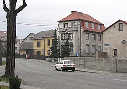 A road through the village