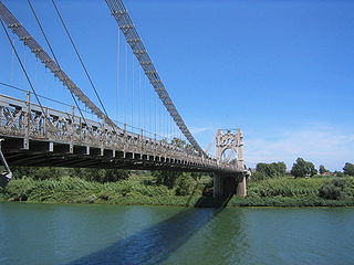 Pont penjat d'Amposta