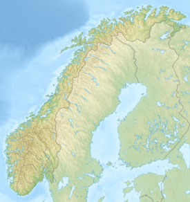 Andøya ubicada en Noruega