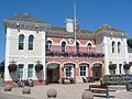 Ancienne gare restaurée de Saint-Brélade