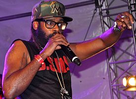 Tarrus Riley at the Summerjam Festival 2013