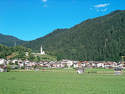 Skyline of Tonadico