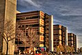 The west side of the University of Alberta Hospital Complex