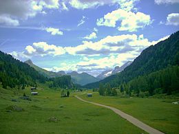 El val Duron, valle lateral del val di Fassa.